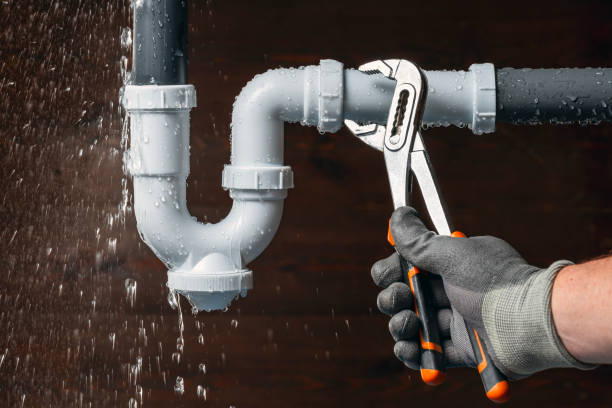 Professional Drain Cleaning technician working in Morton, WA